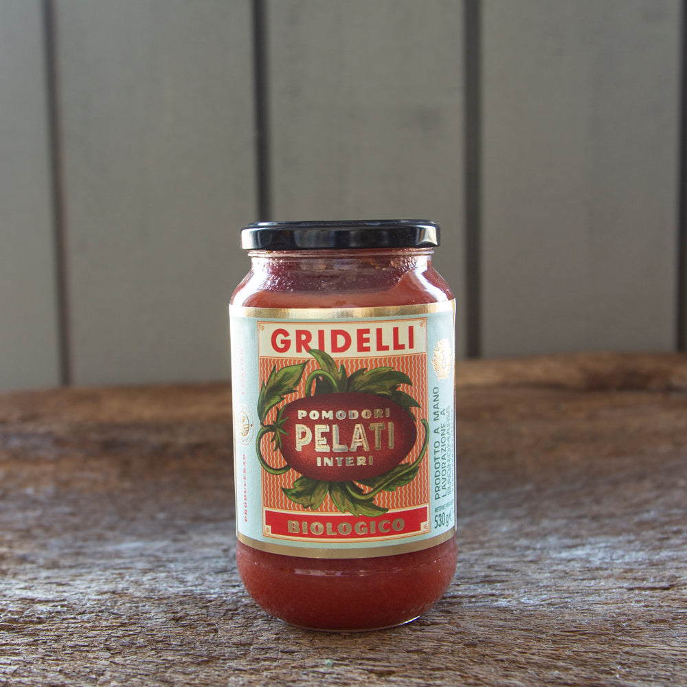 Gridelli Pomodori Pelati Interi Bilogico