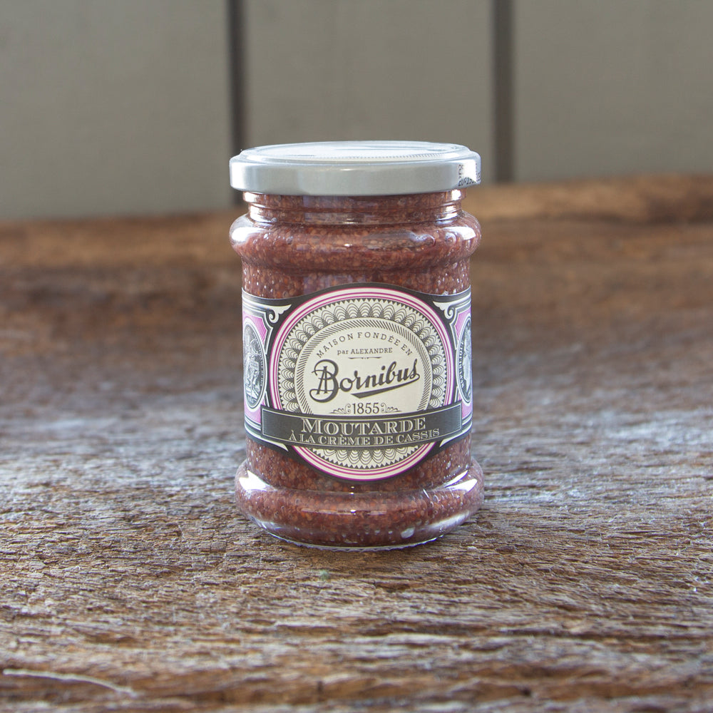 Moutarde À La Crème de Cassis | Bornibus