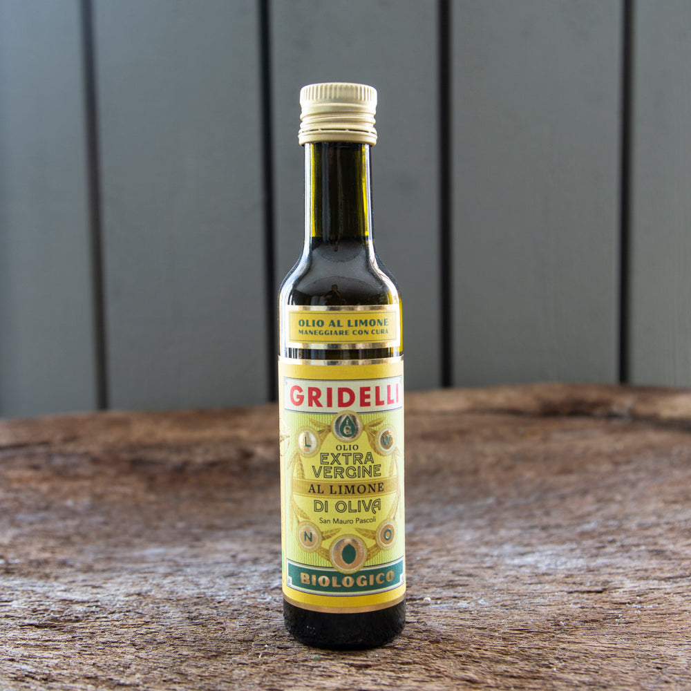 Olio Extra Vergine Di Oliva Al Limone | Gridelli