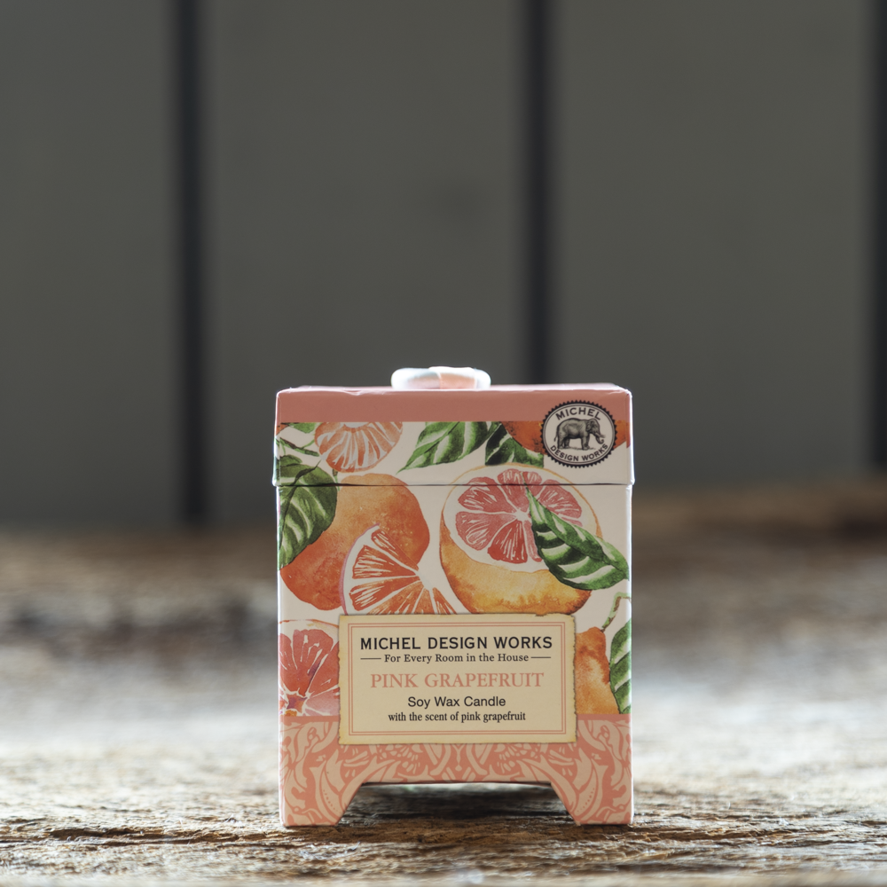 Pink Grapefruit - Soy Wax Candle | Michel Design Works