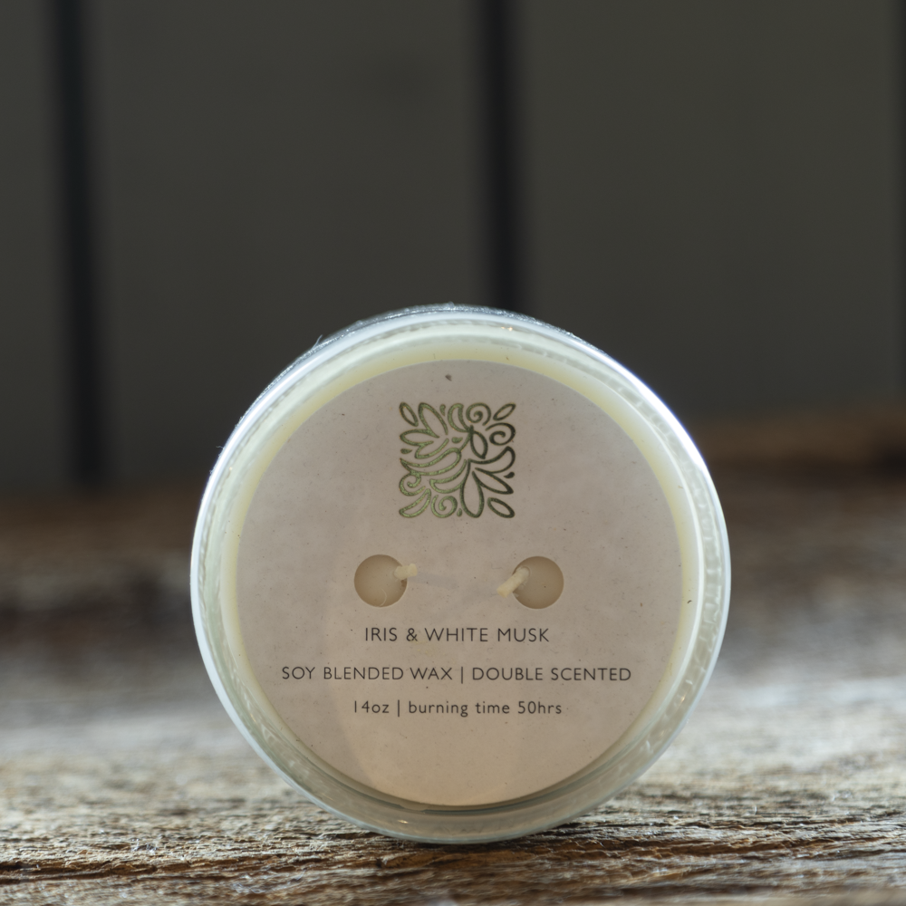 Iris & White Musk - Doftljus | tinekhome